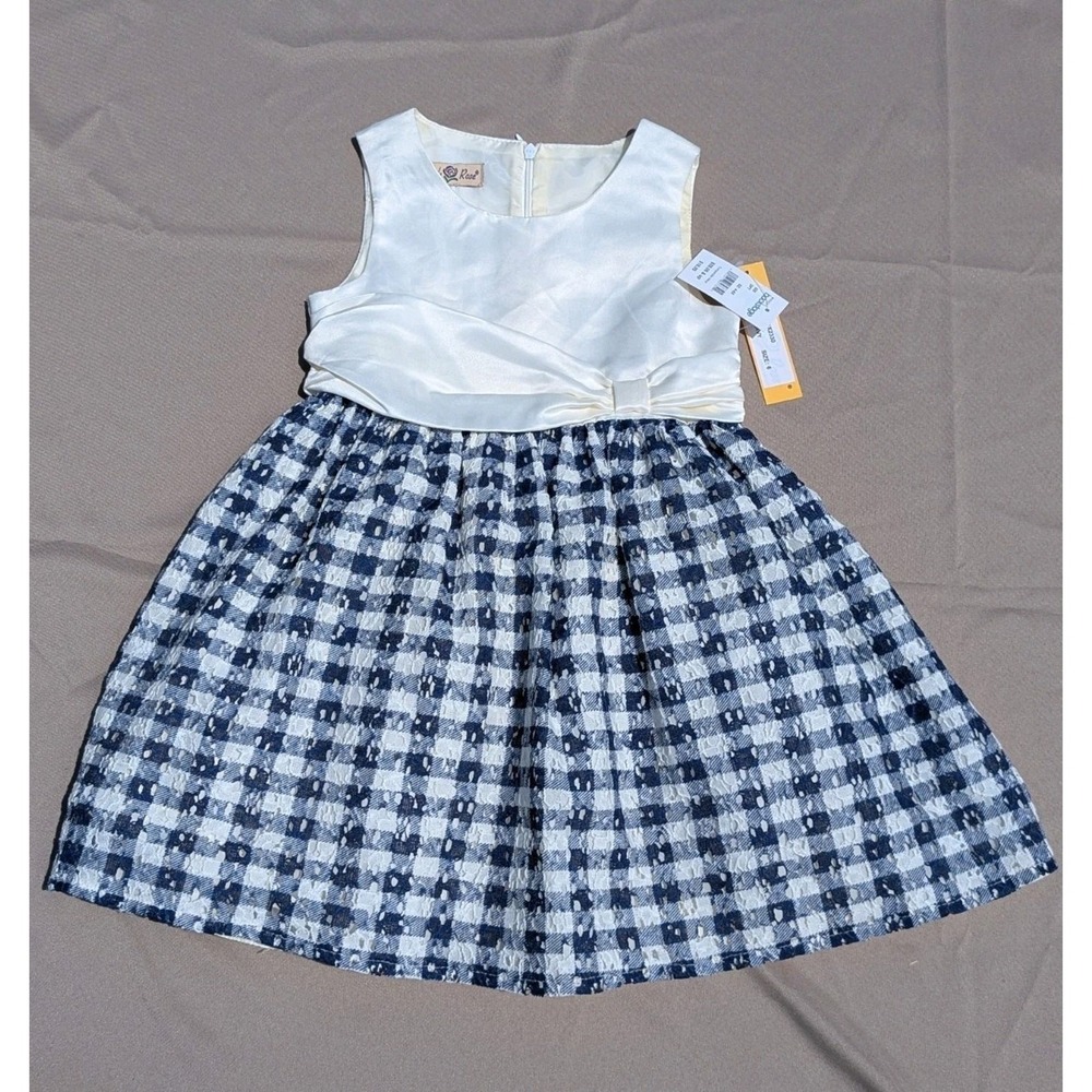 PURPLE ROSE EASTER‎ Dess Little Girls 6 NWT
